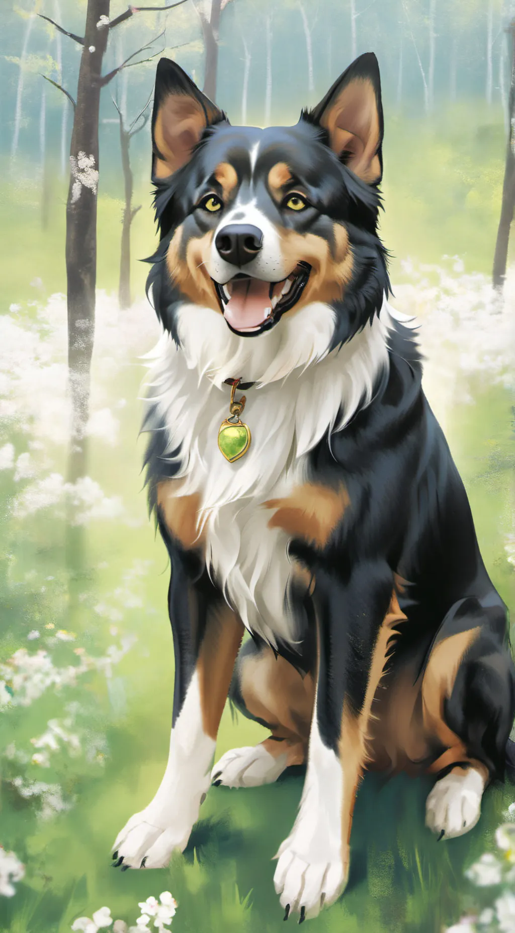 ai character: Noah(YOUR DOGGY😇)  background