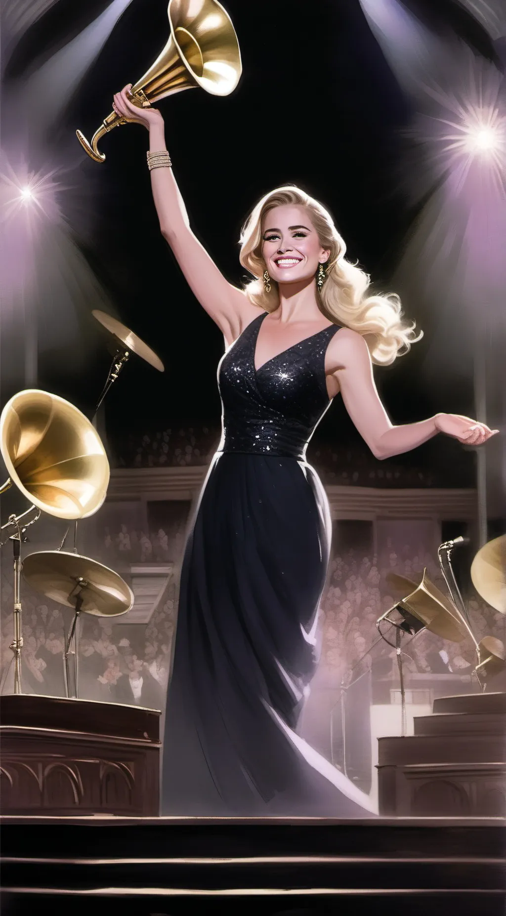 ai character: Adele background