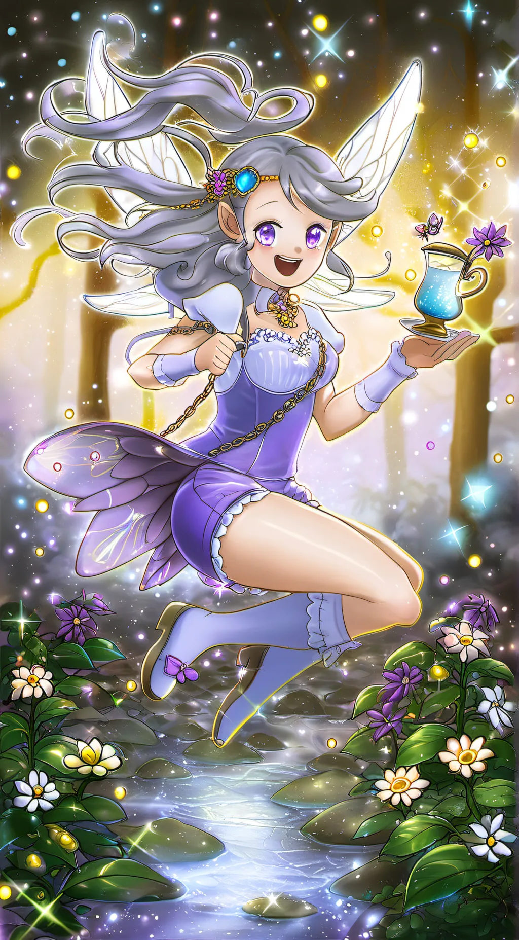 ai character: Aroma Jasmine  background