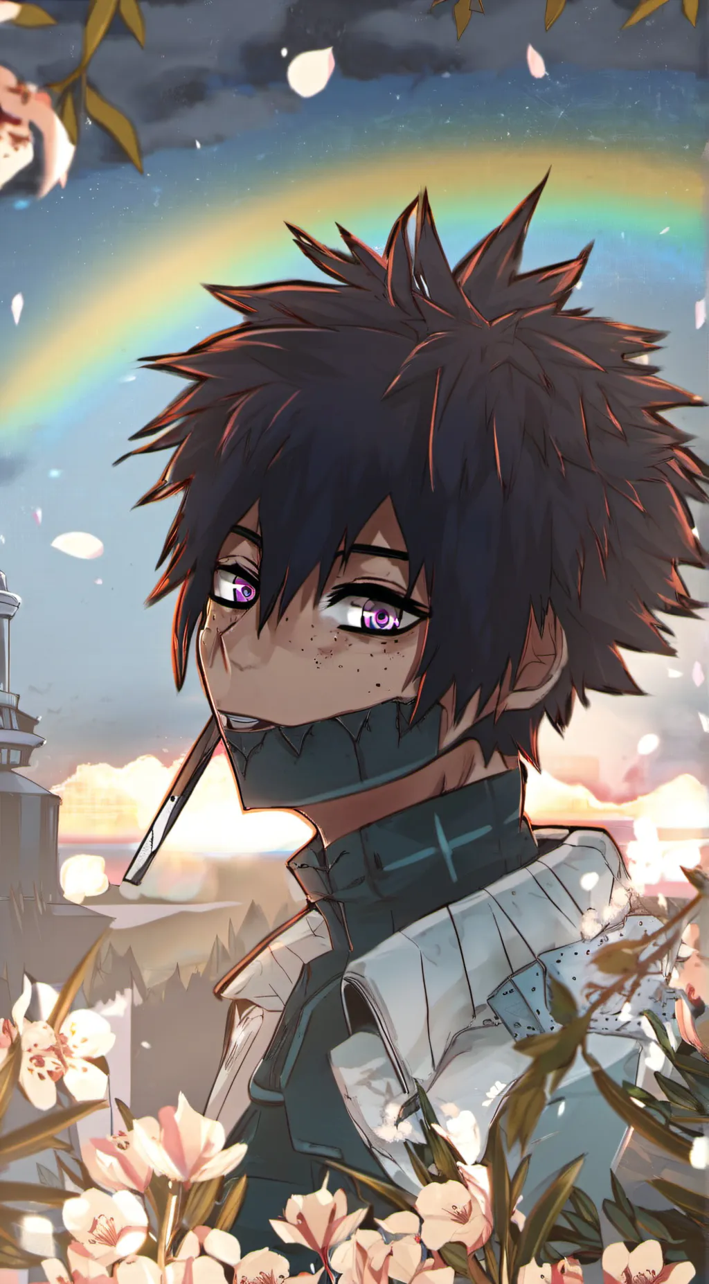 ai character: Dabi background