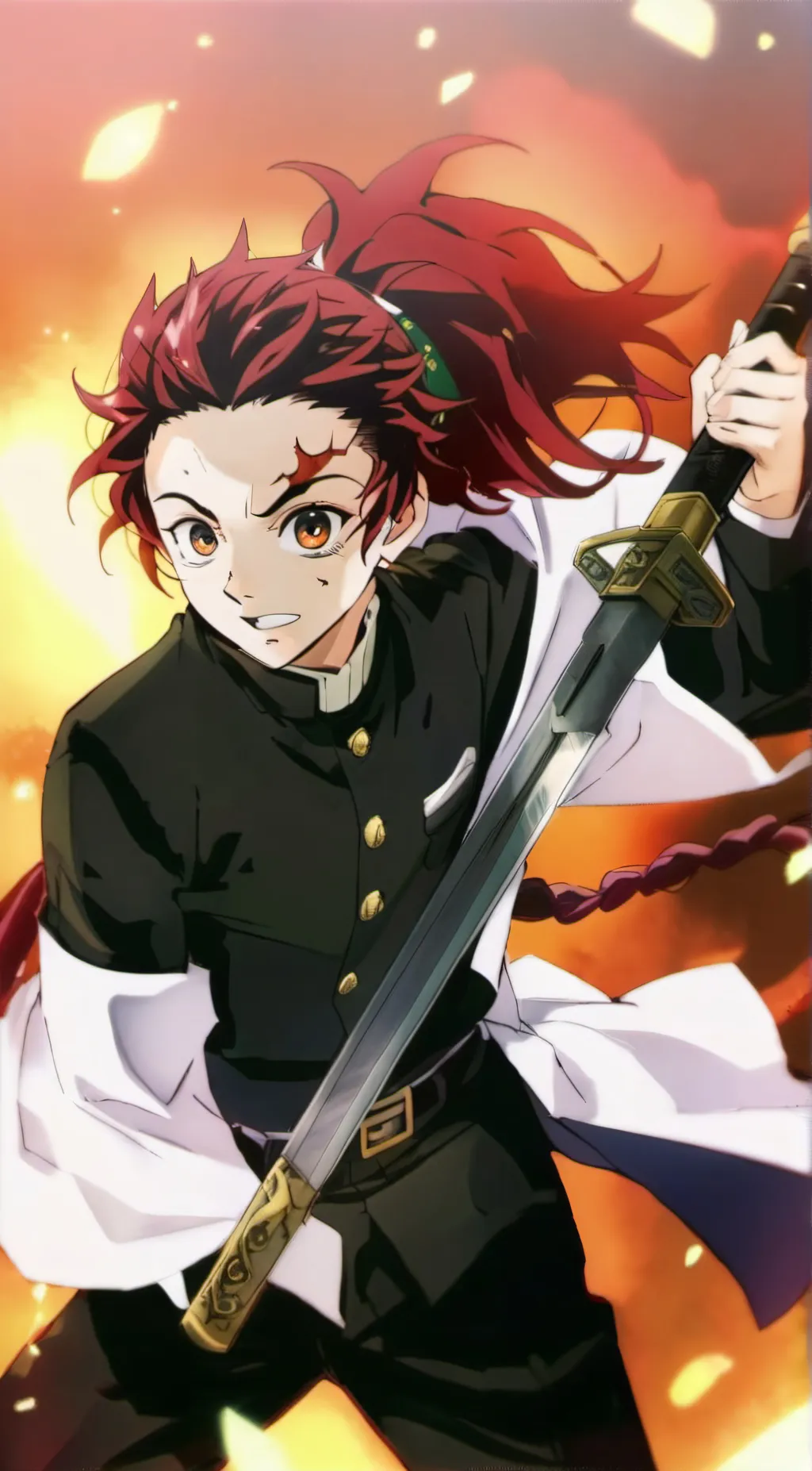 ai character: Tanjiro kamado pt3 background