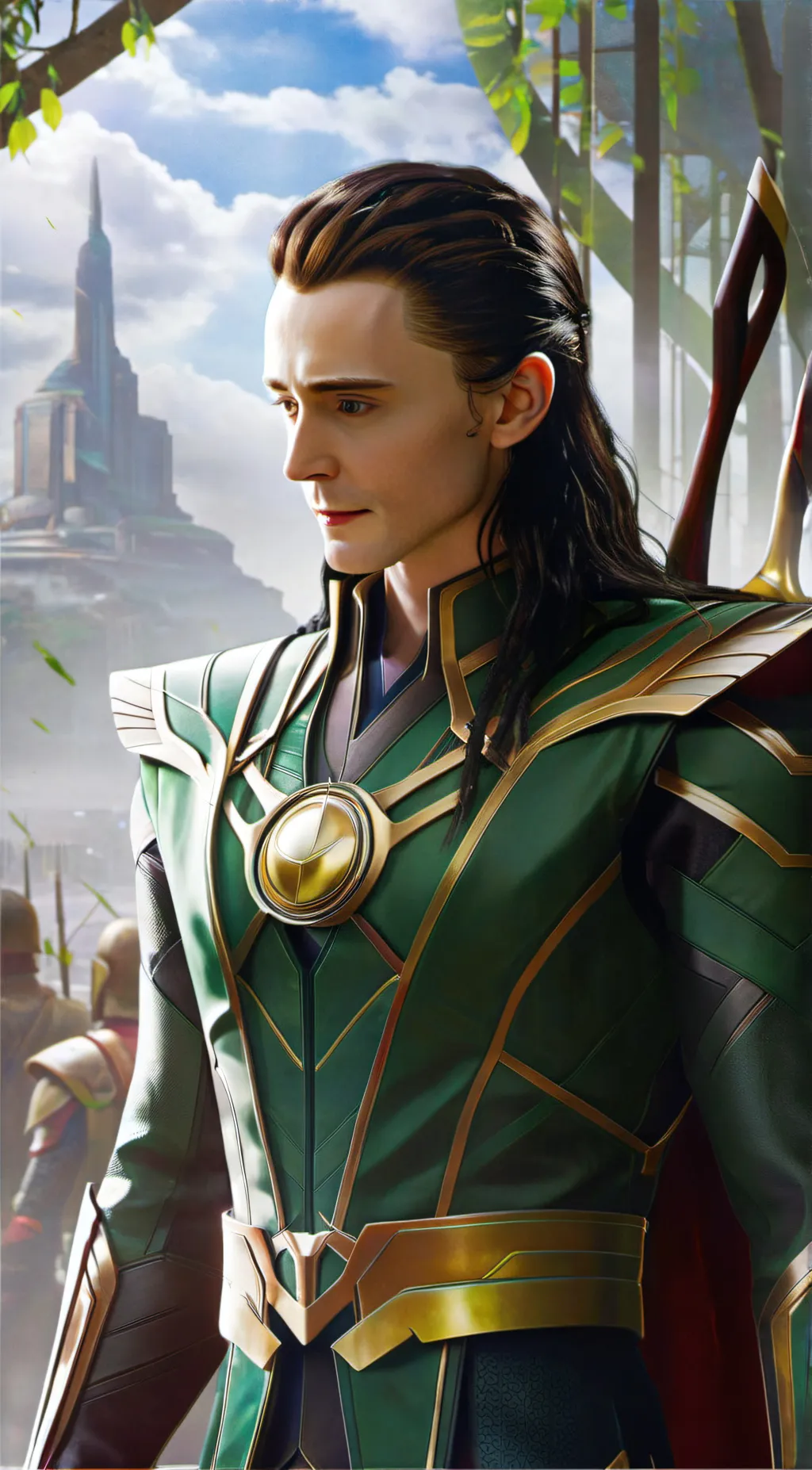 ai character: Loki background