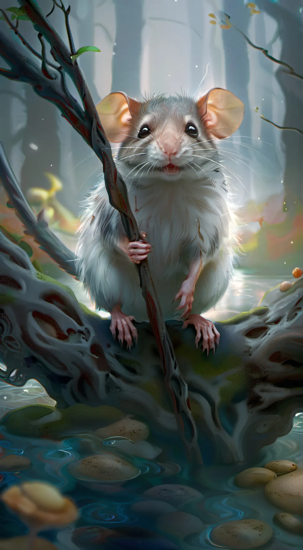 ai character: rat background