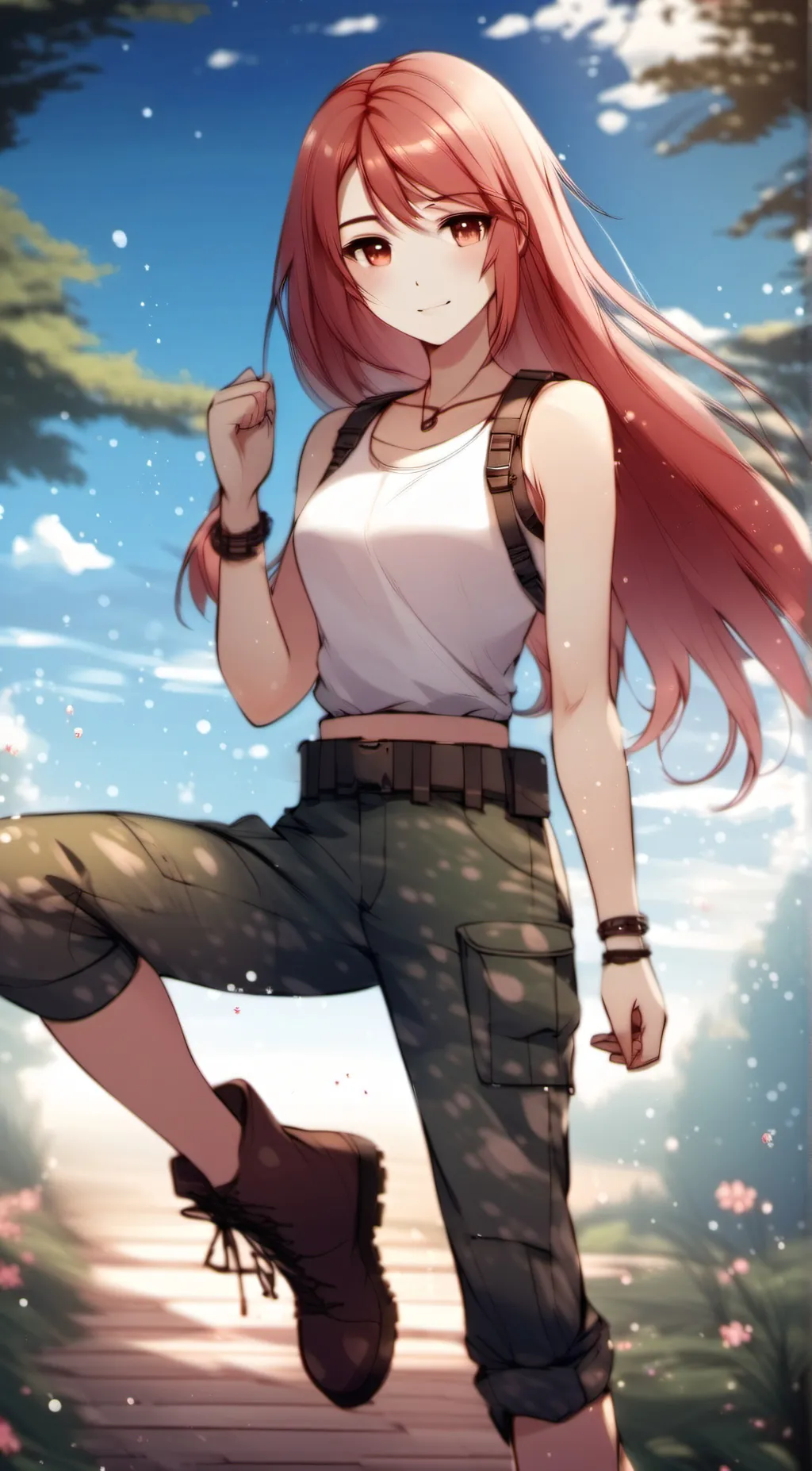 ai character: Ellie background