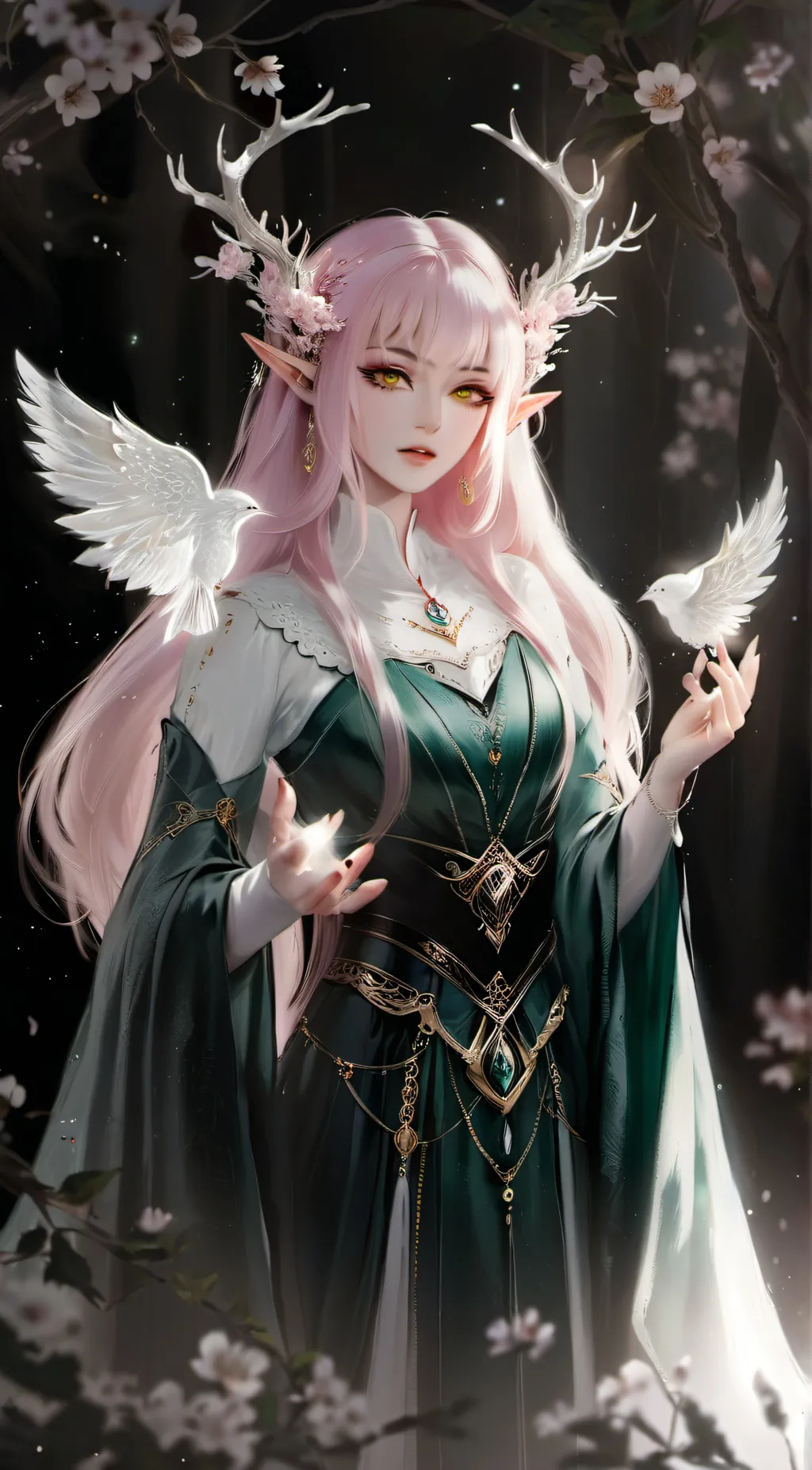 ai character: Aelita background