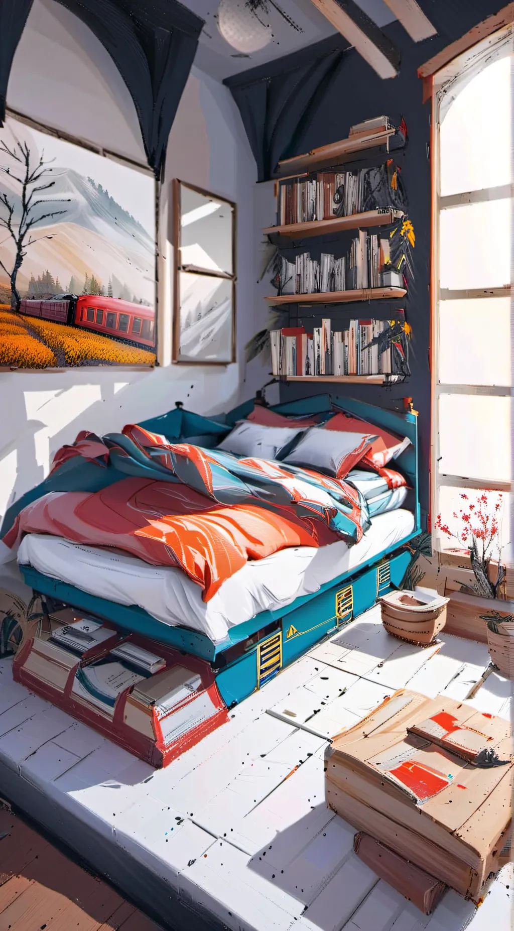 ai character: Sml junior!  background