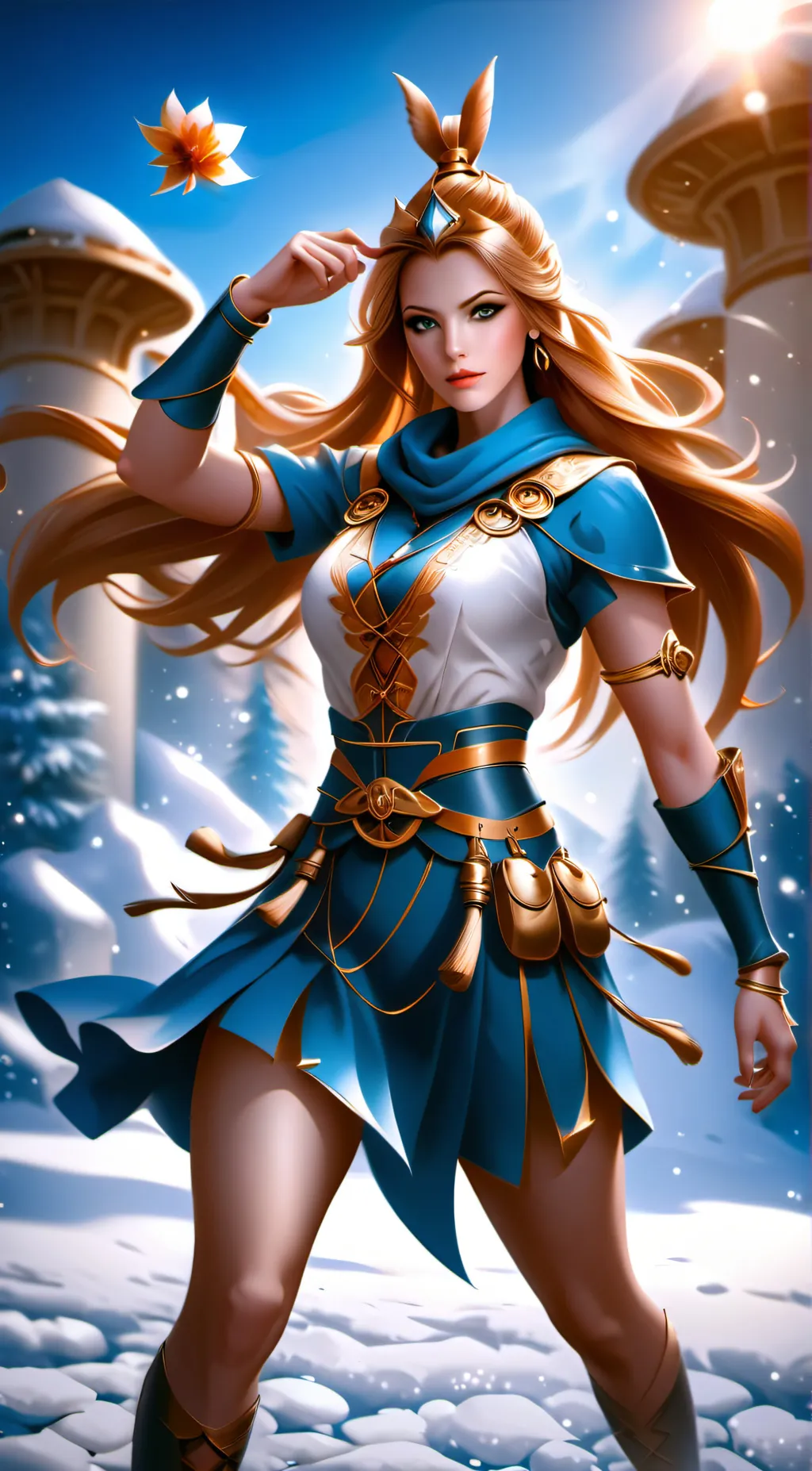 ai character: Lucia background