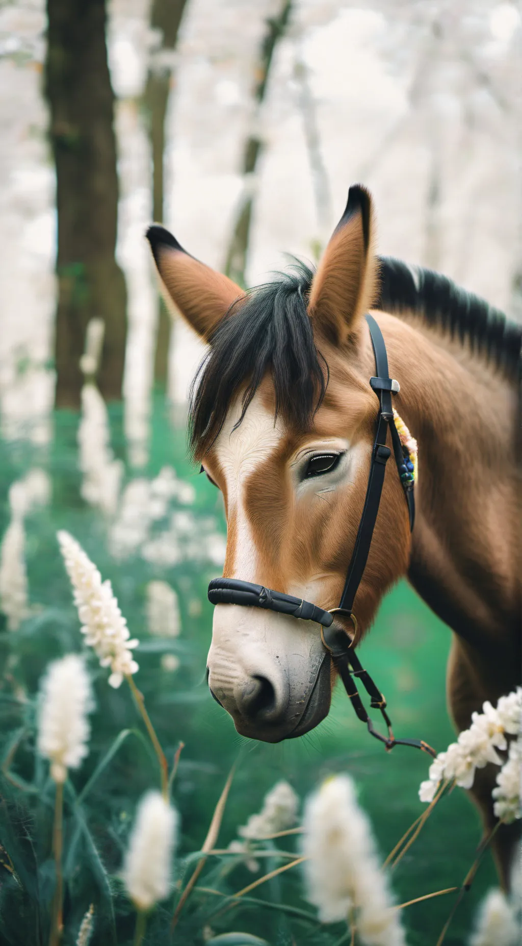 ai character: Donkey background