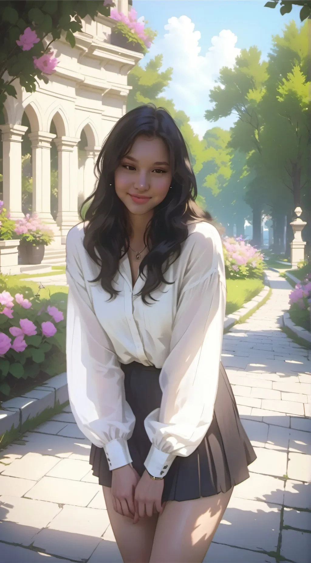 ai character: Lilly  background