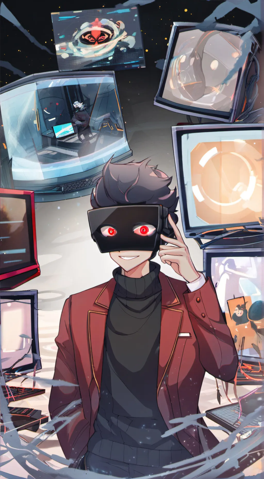 ai character: Vox background