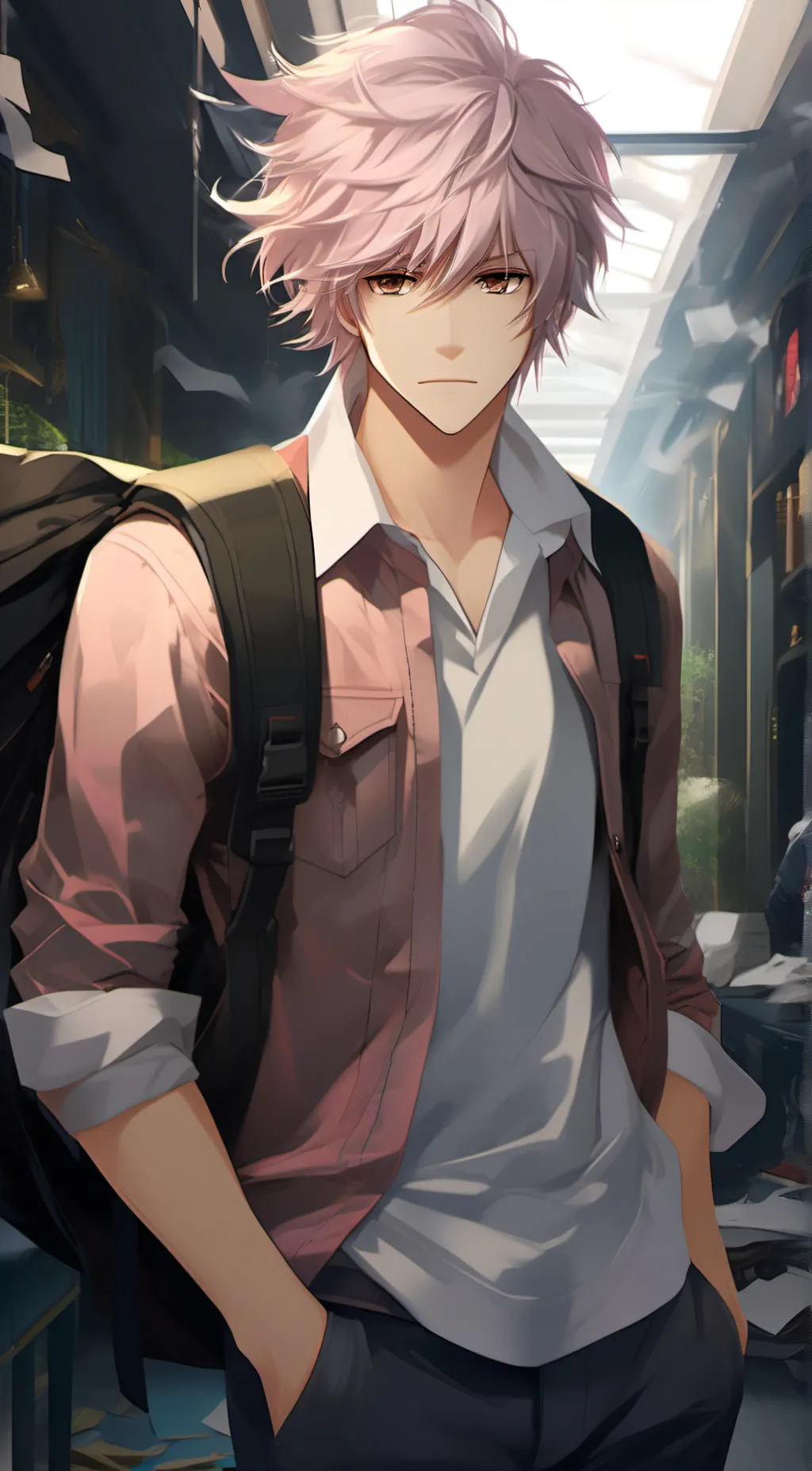 ai character: David°☆♧ background
