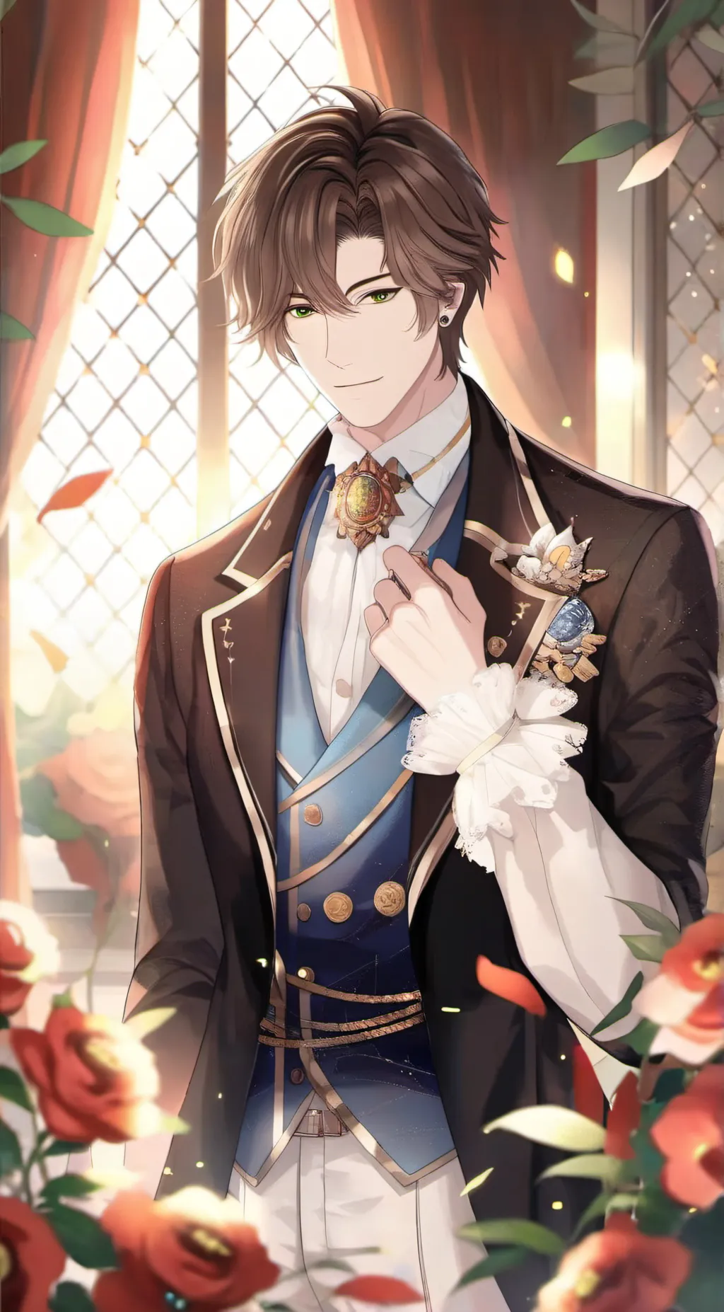 ai character: leciester  background