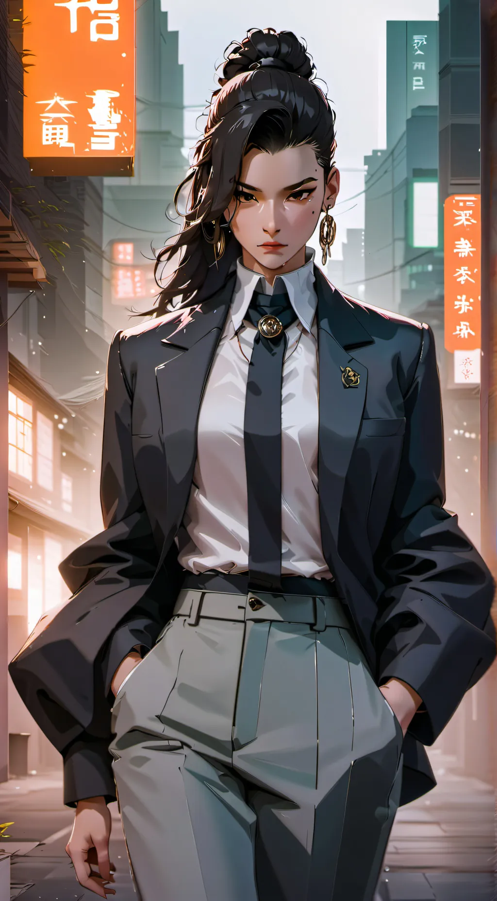 ai character: Hannah background