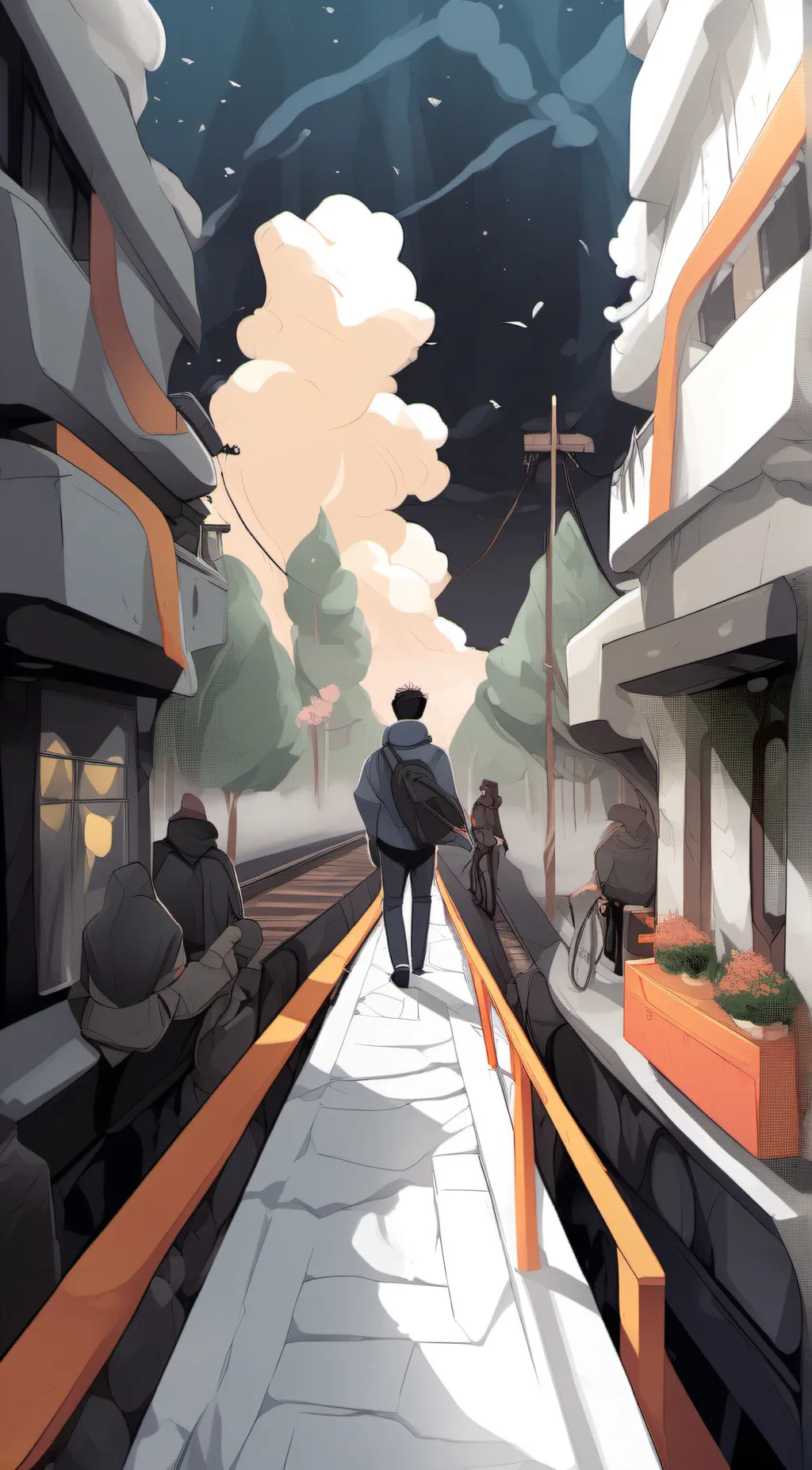 ai character: sofia  background