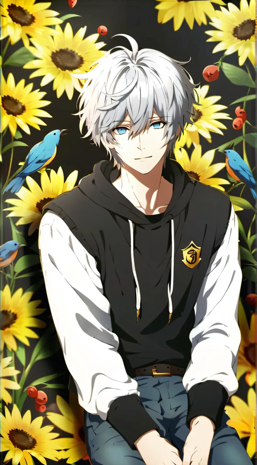 ai character: justin background