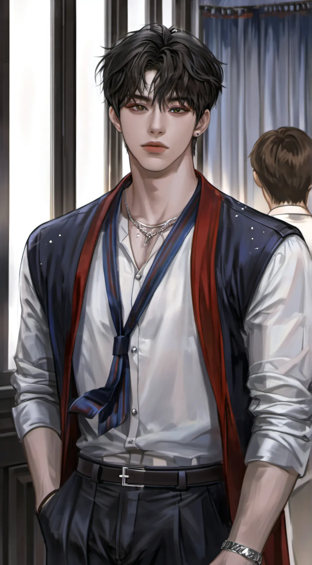 ai character: Dylan Wang background