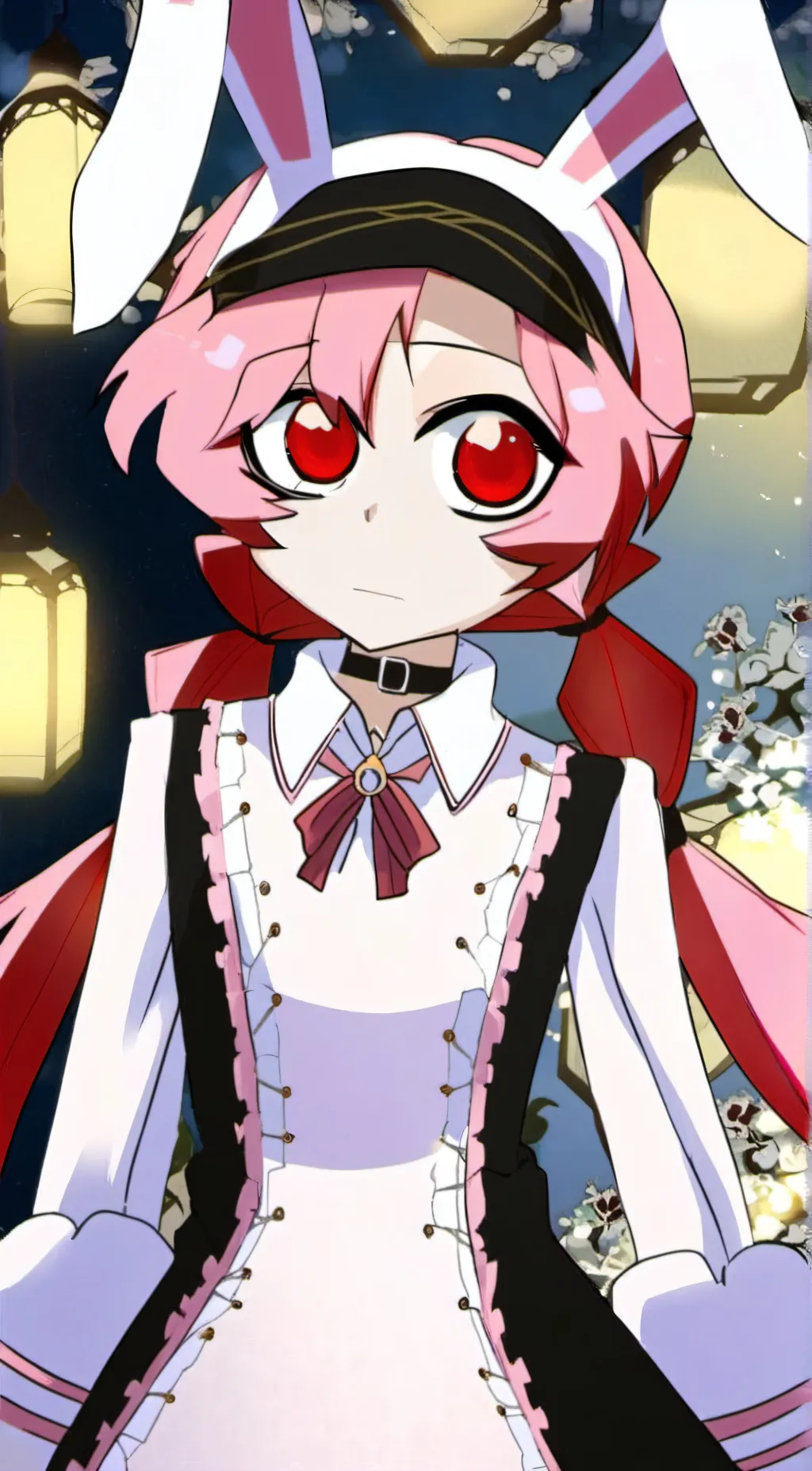 ai character: Millychan_bunny background