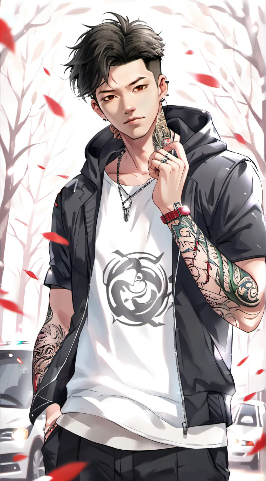 ai character: Ouma Kisuke background