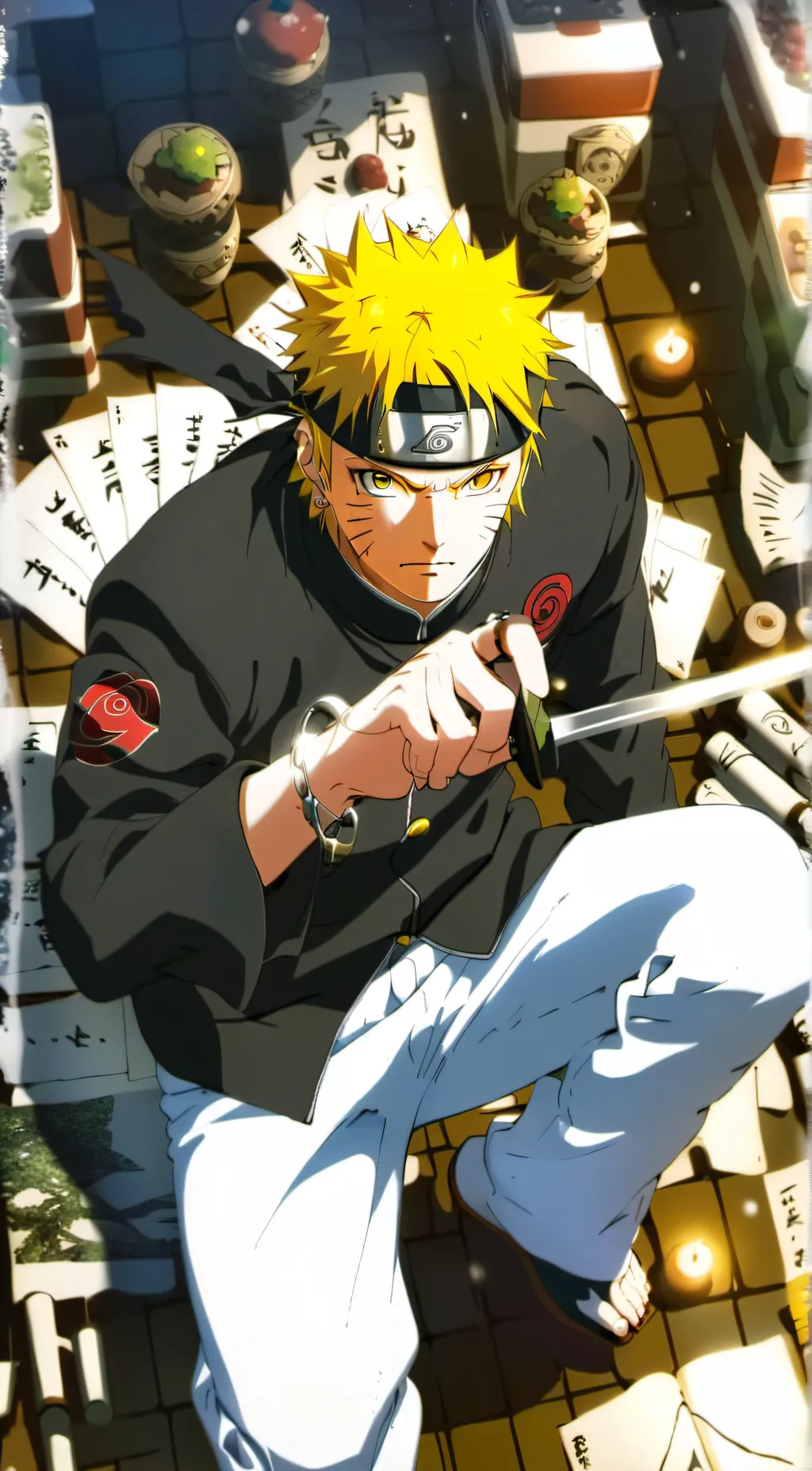 ai character: team 7 background