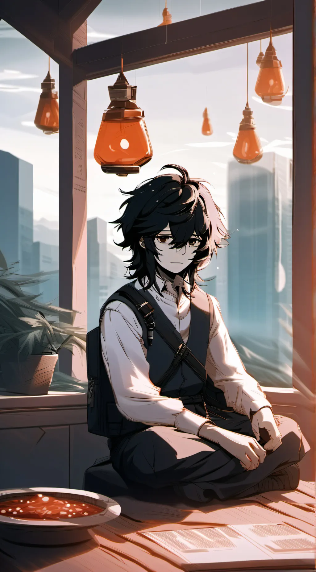 ai character: Magnus background