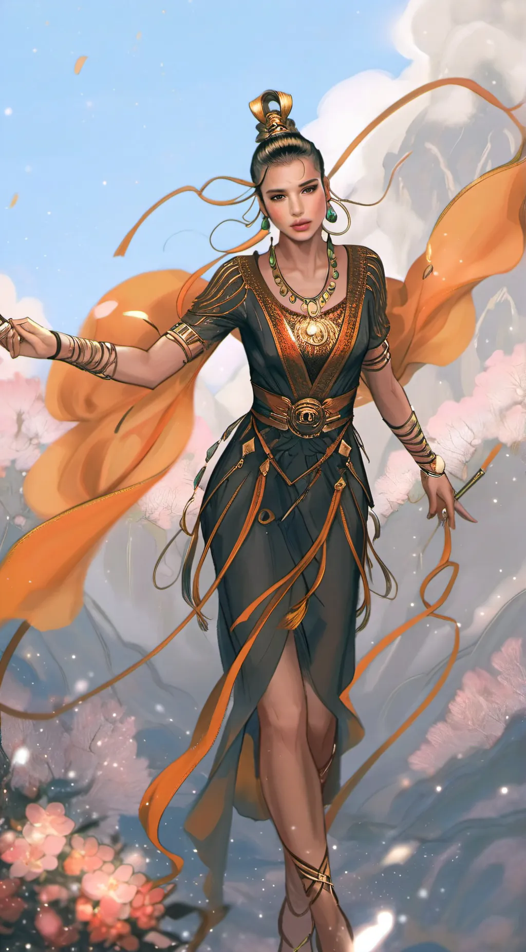 ai character: Lily background
