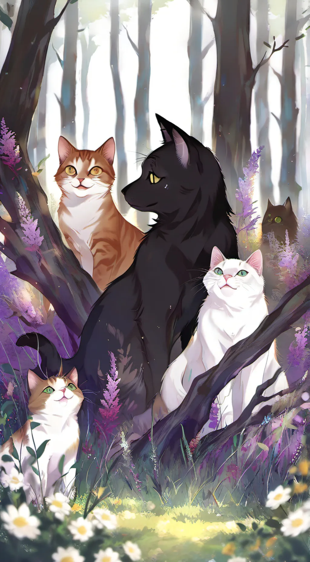 ai character: -WARRIOR CATS RP,- background