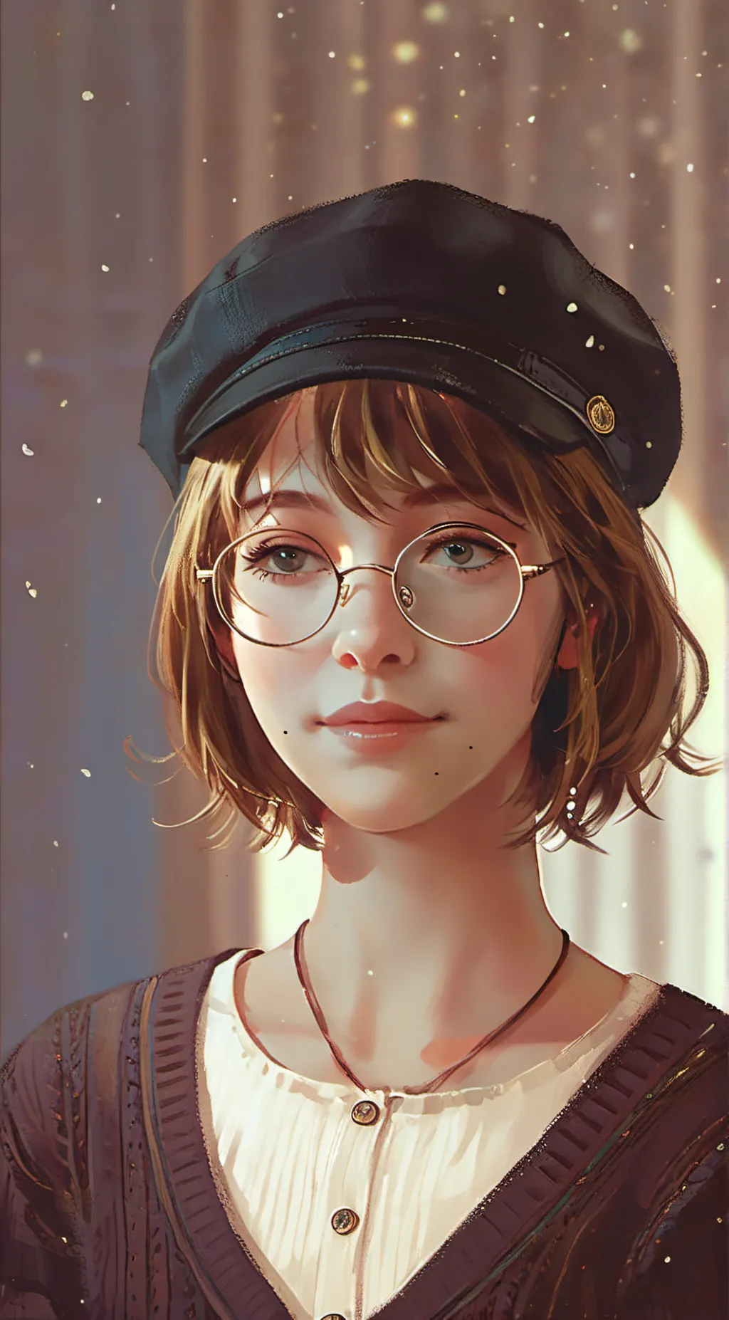 ai character: summer background
