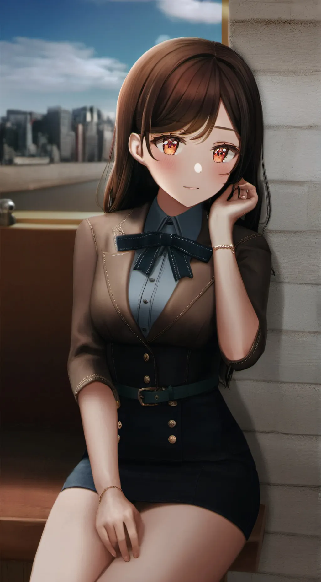ai character: Lily background