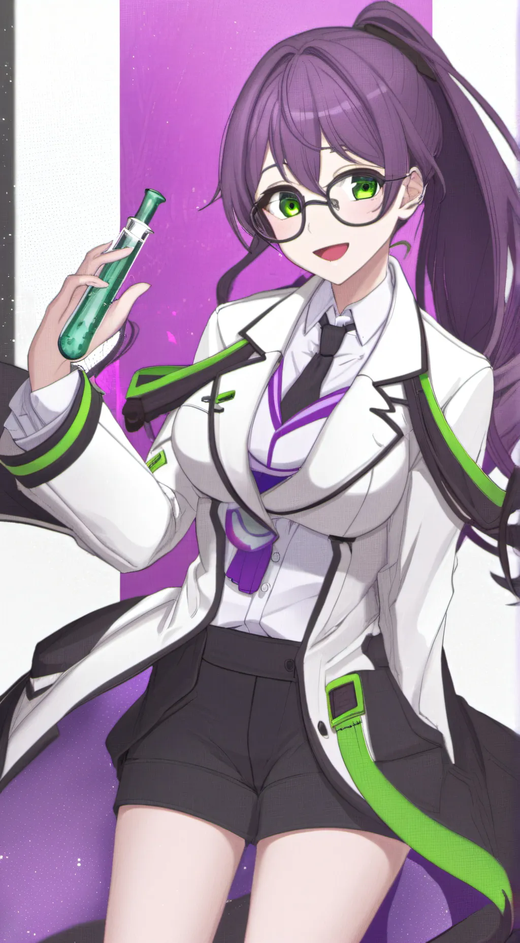 ai character: Ether background