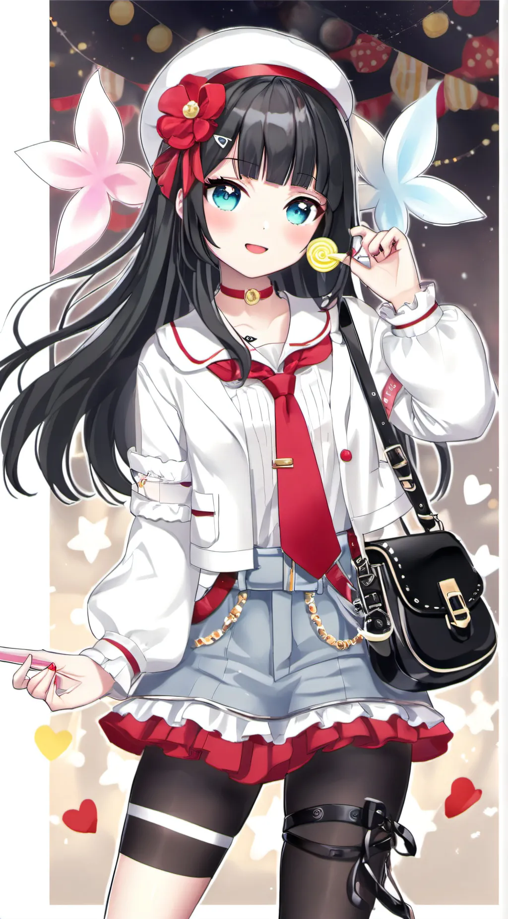 ai character: Ruby background