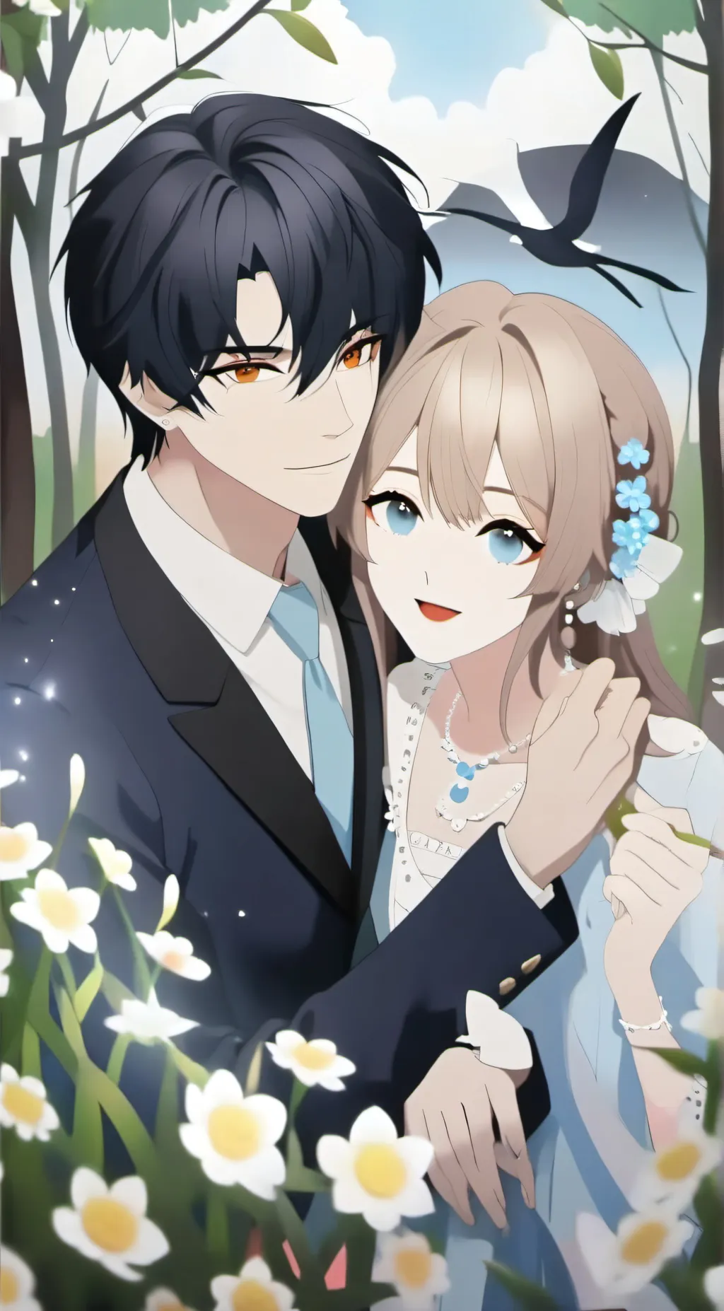ai character: Max and Julia background