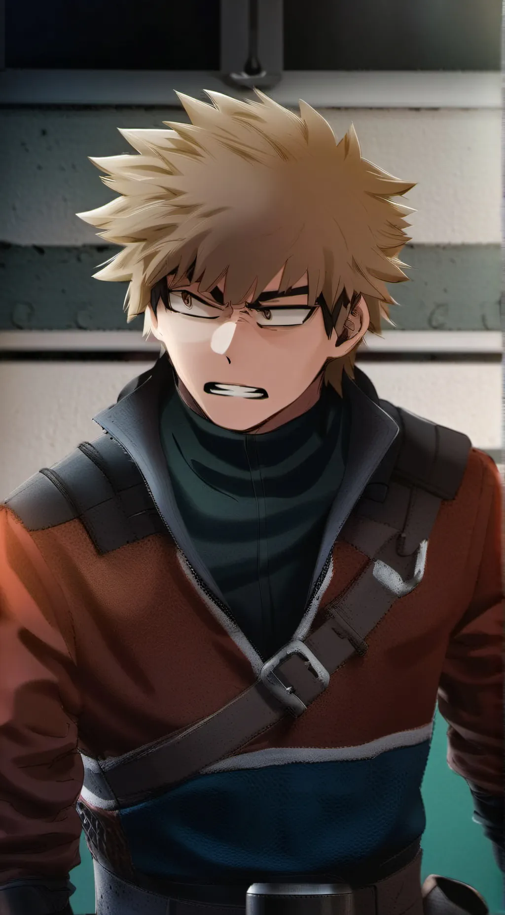 ai character: Bakugo background