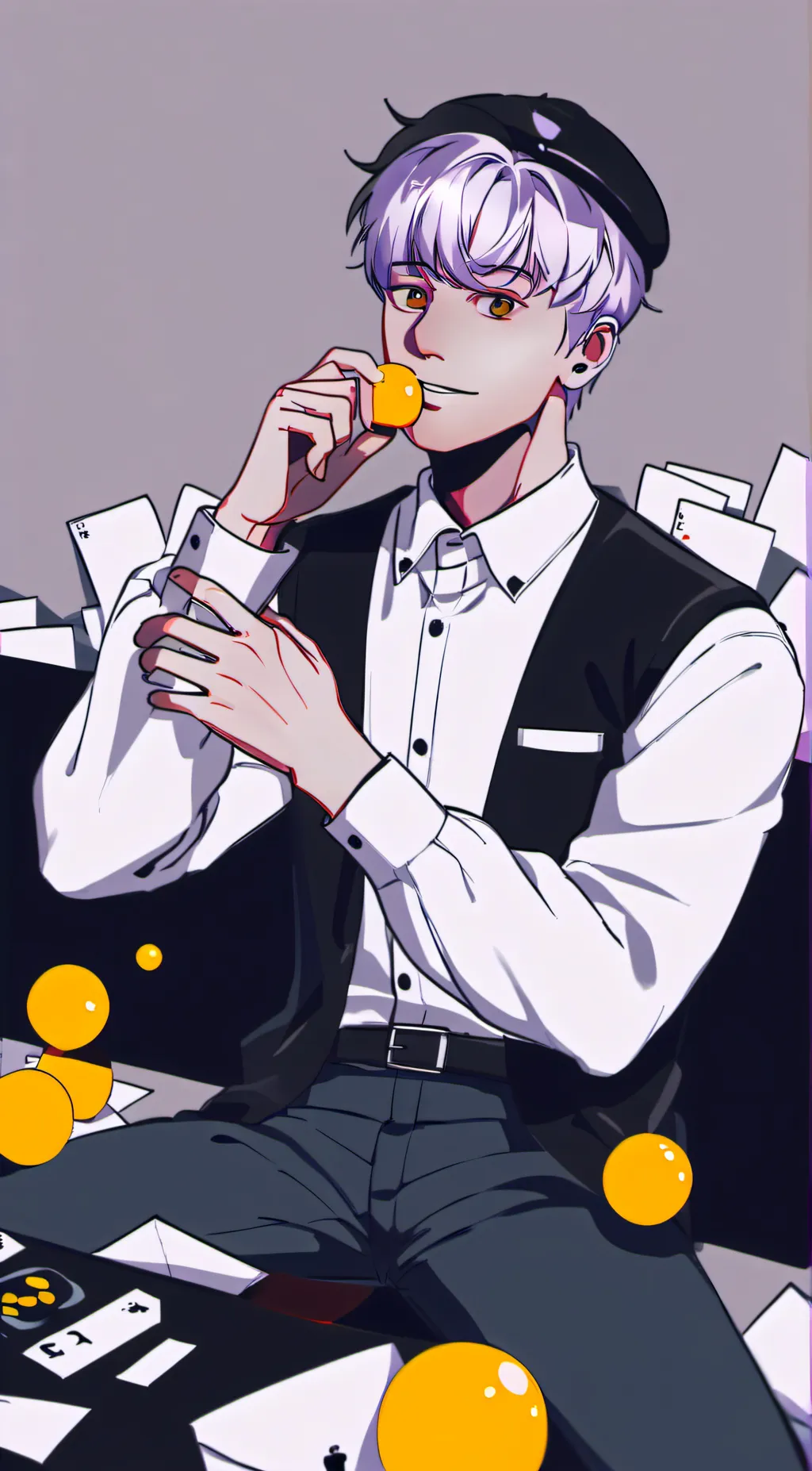 ai character: Liam background