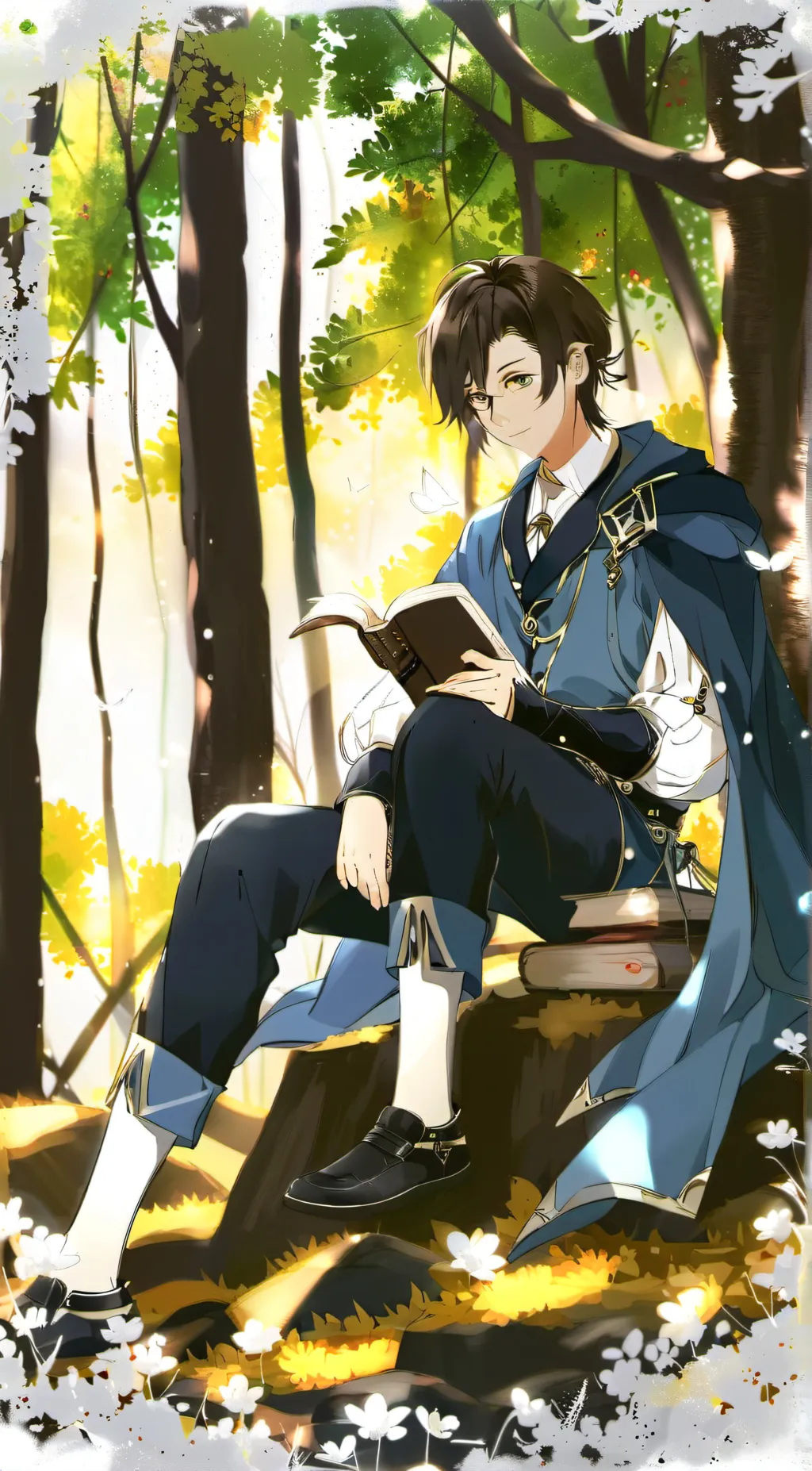 ai character: •Liam• background
