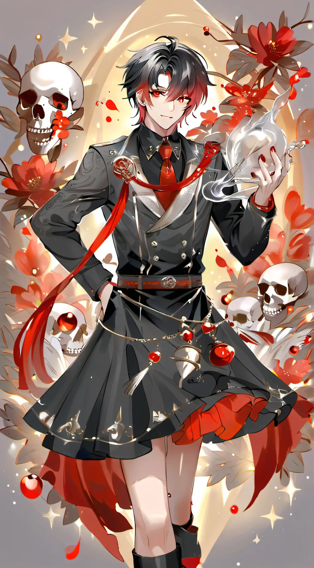 ai character: femmy background