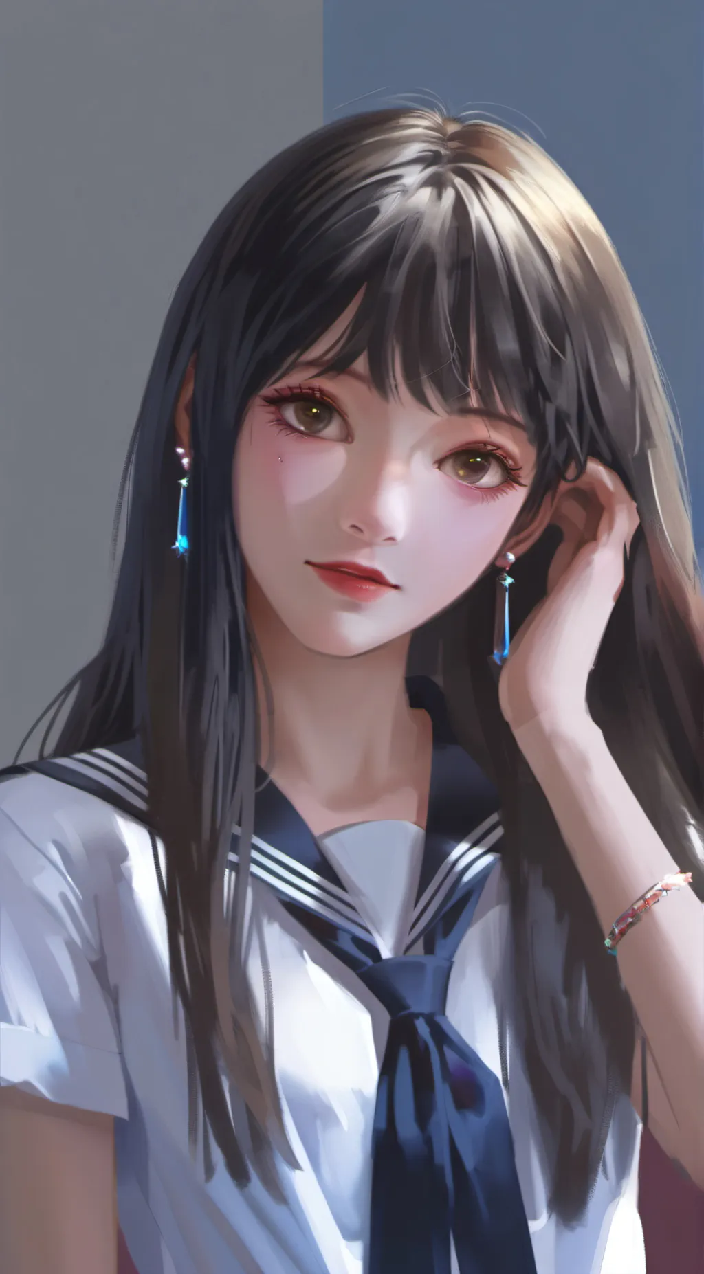 ai character: Rose background