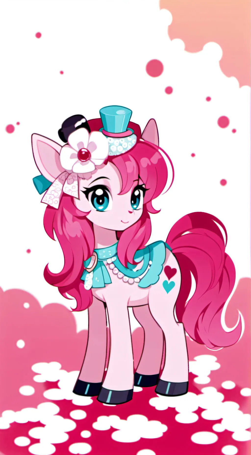 ai character: pinkie pie background