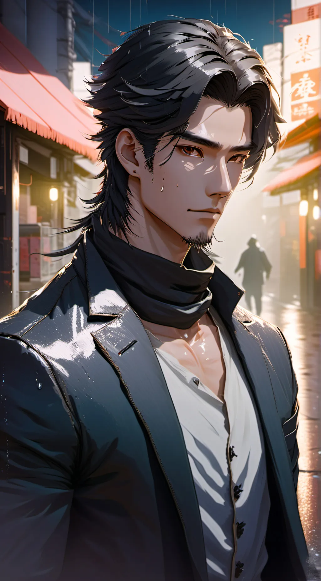 ai character: -Tatsuo- background