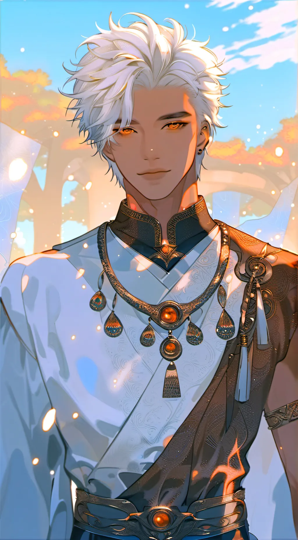 ai character: Jayden  background