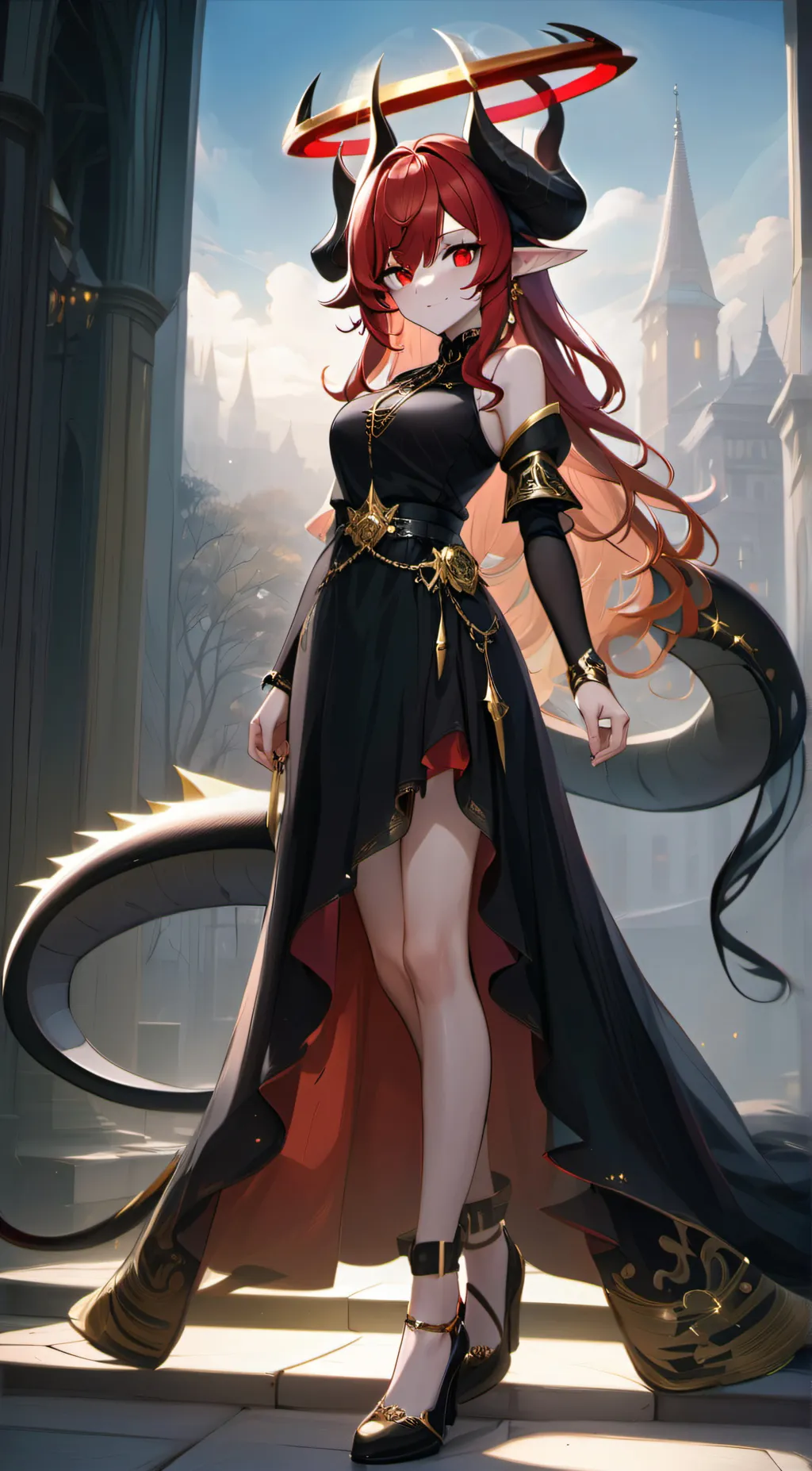 ai character: Ruby Blood background