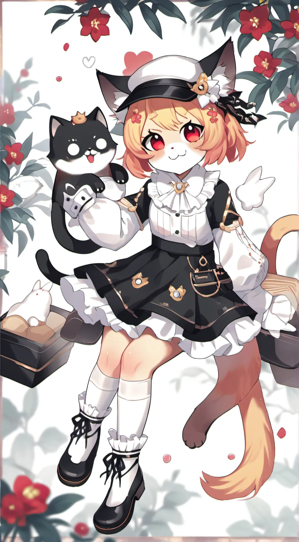 ai character: Kit community ❤ background