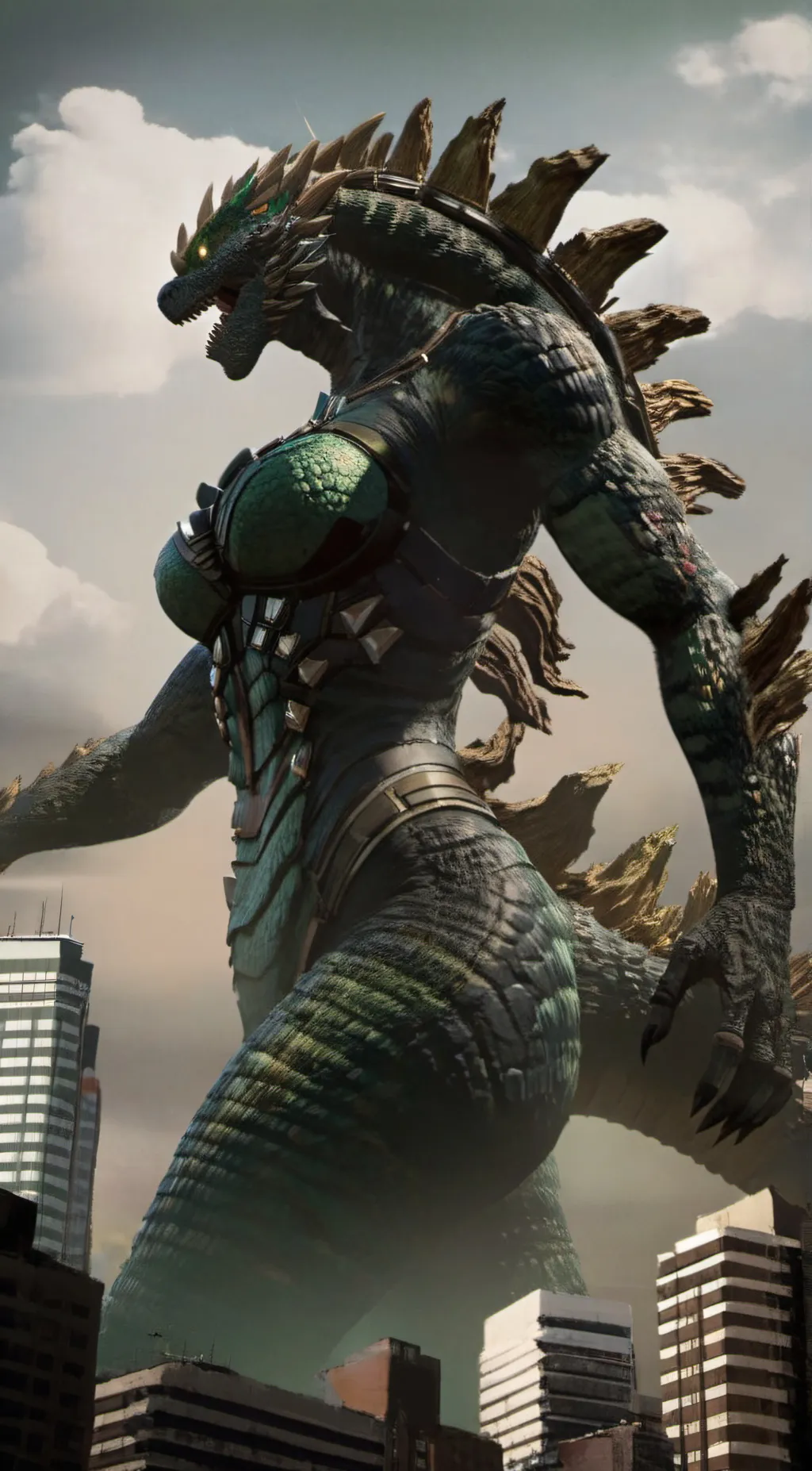 ai character: GalZilla background