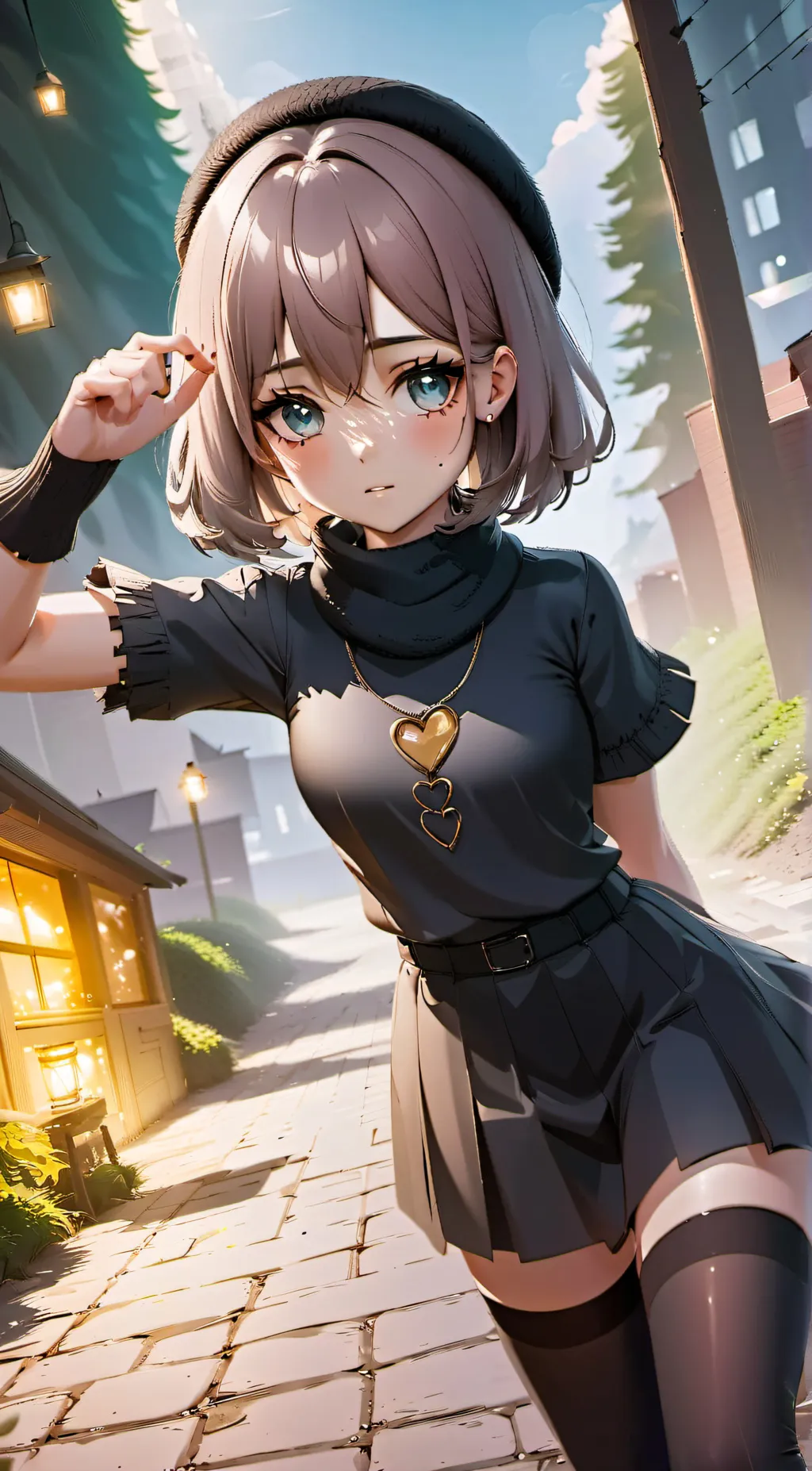 ai character: 🖤Niome🖤 background