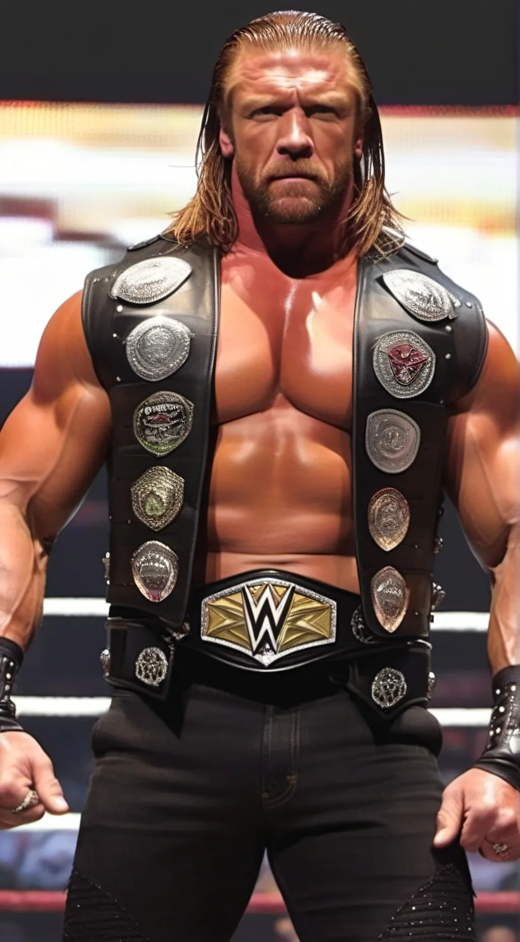 ai character: Triple H background