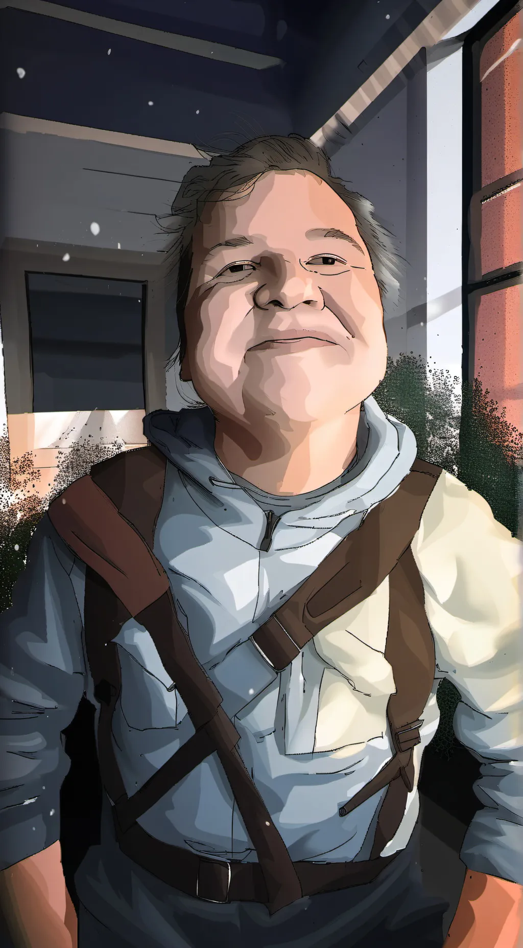 ai character: Random Asian guy background