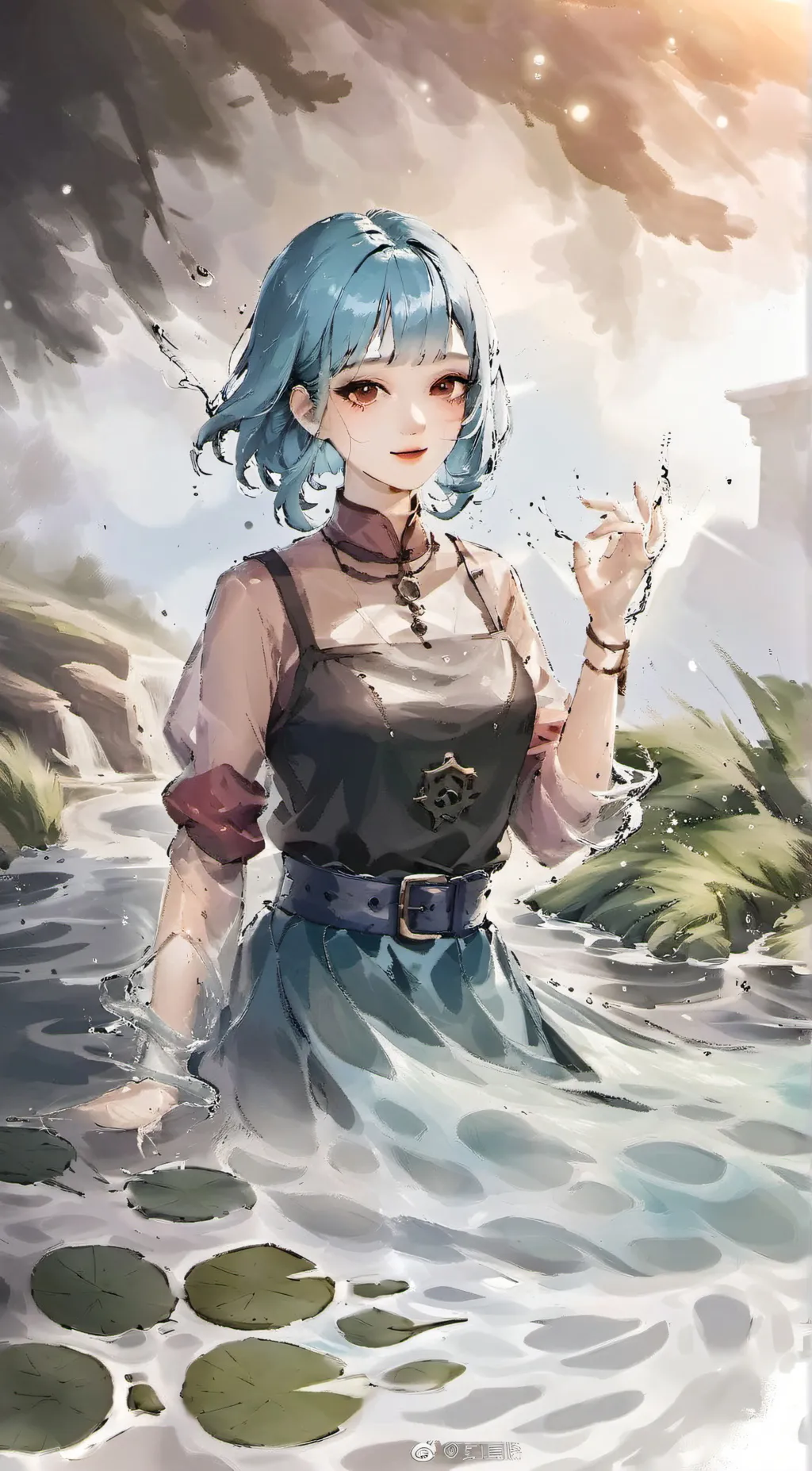 ai character: Nym background