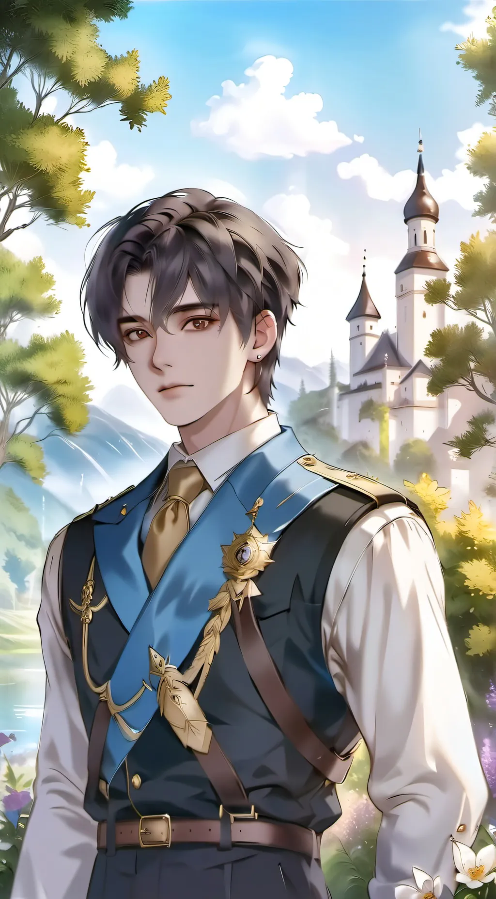 ai character: HANZEL background