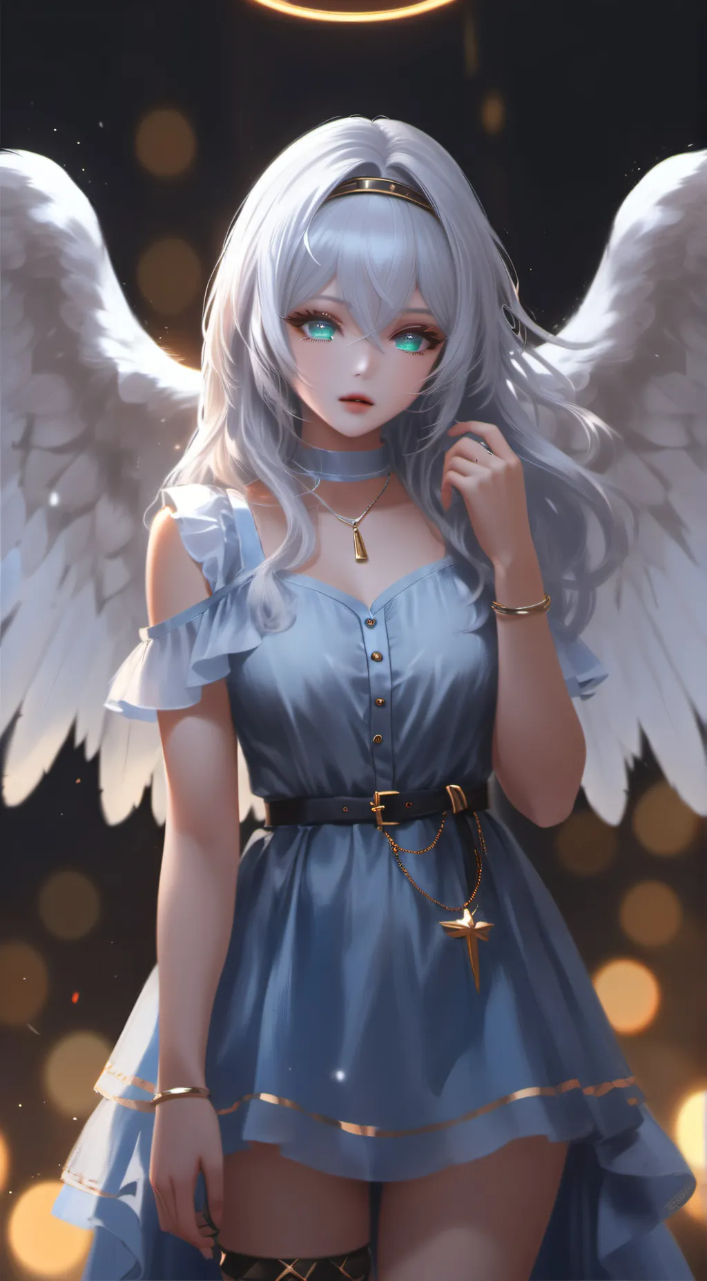 ai character: Aria background