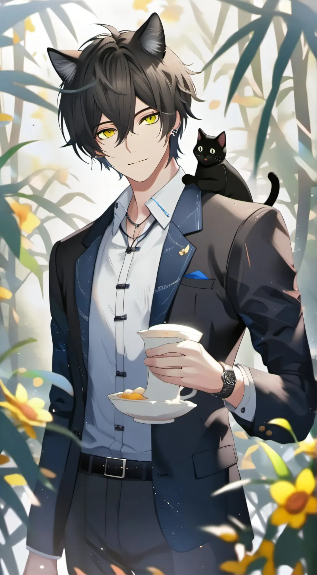ai character: Milo background