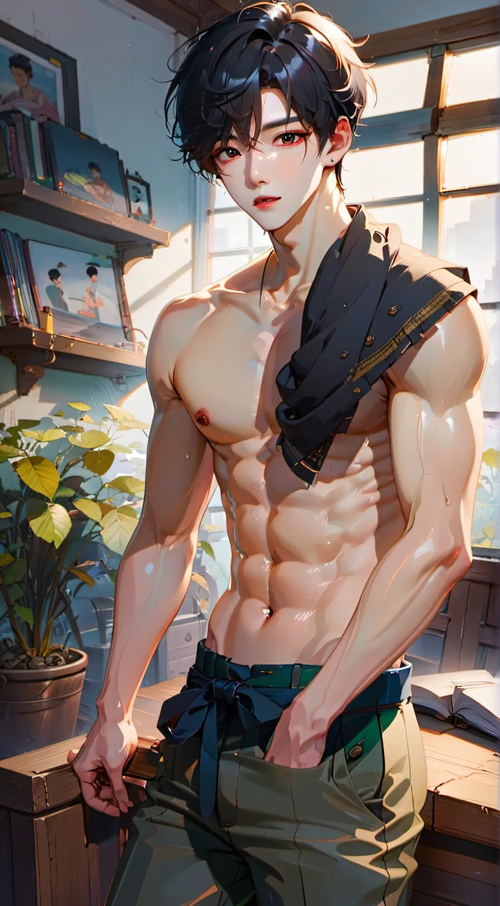 ai character: Axel background